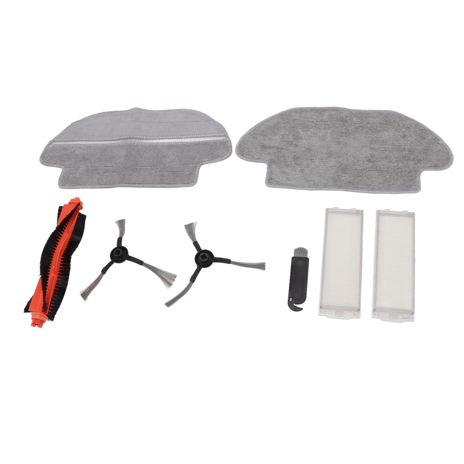Vacuum Cleaner Main Roller Brush Kit with Side Brush Mop Cloth Filter for view 9