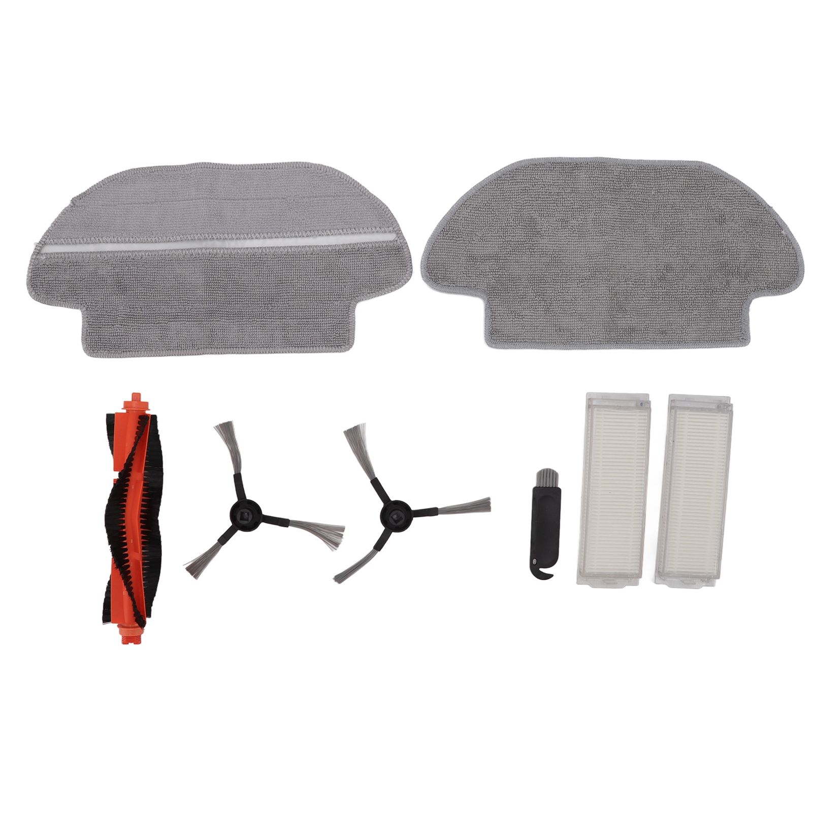 Vacuum Cleaner Main Roller Brush Kit with Side Brush Mop Cloth Filter for view 11