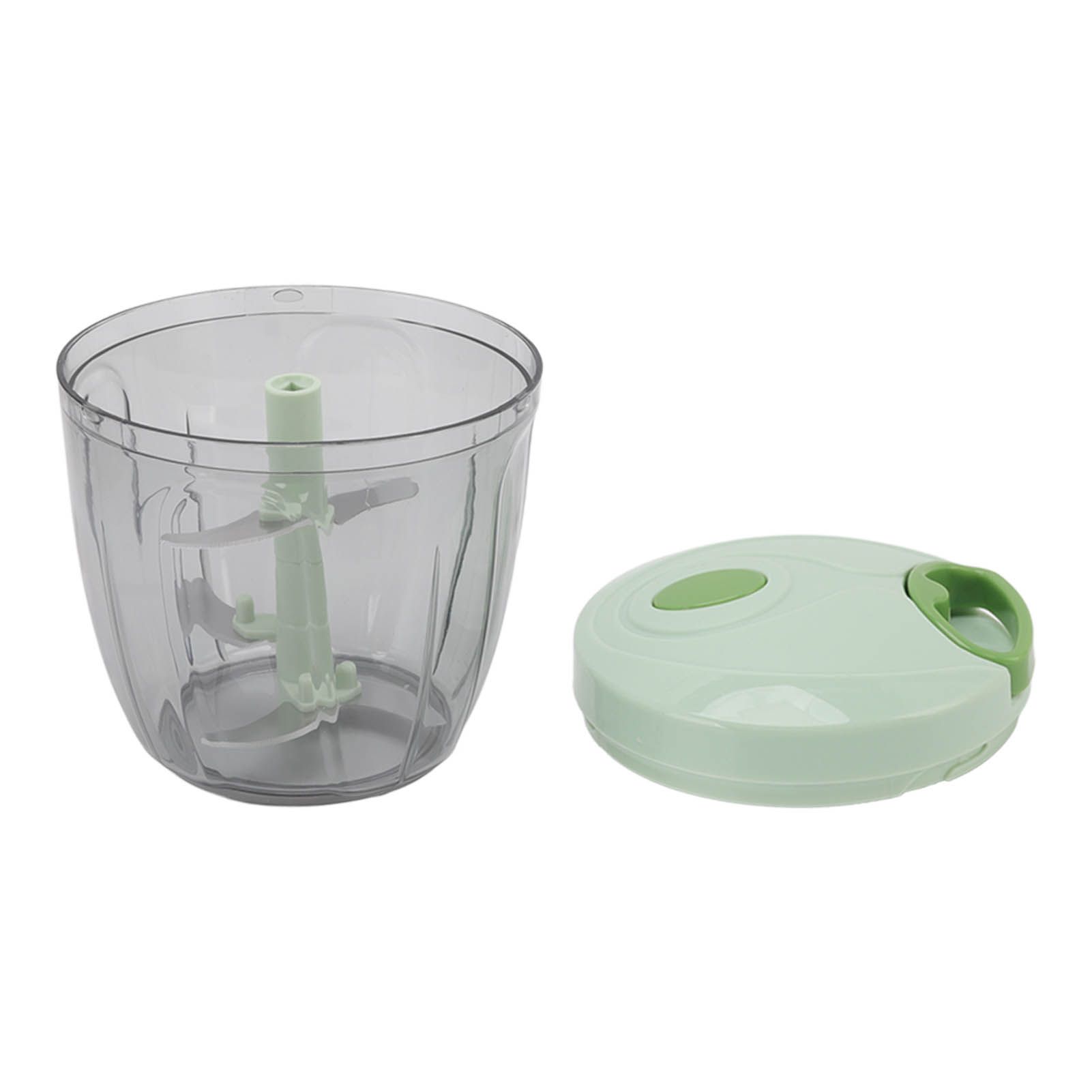 Manual Meat Grinder Multifunction Handheld Vegetable Chopper Stainless Steel view 2