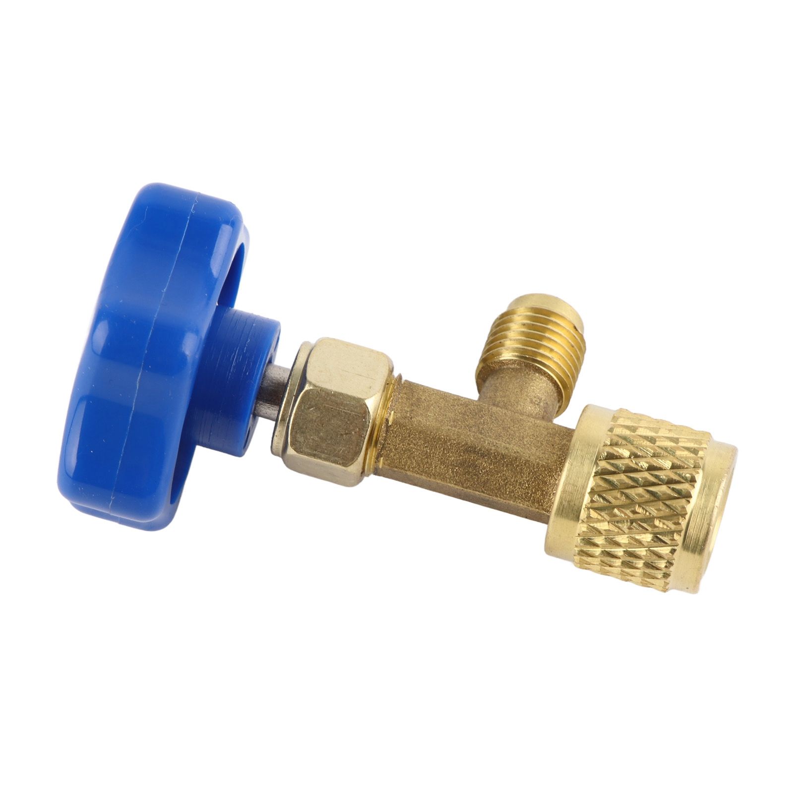 Universal Refrigerant Safety Valve Brass 1cm Diameter Cylinder Valve view 5