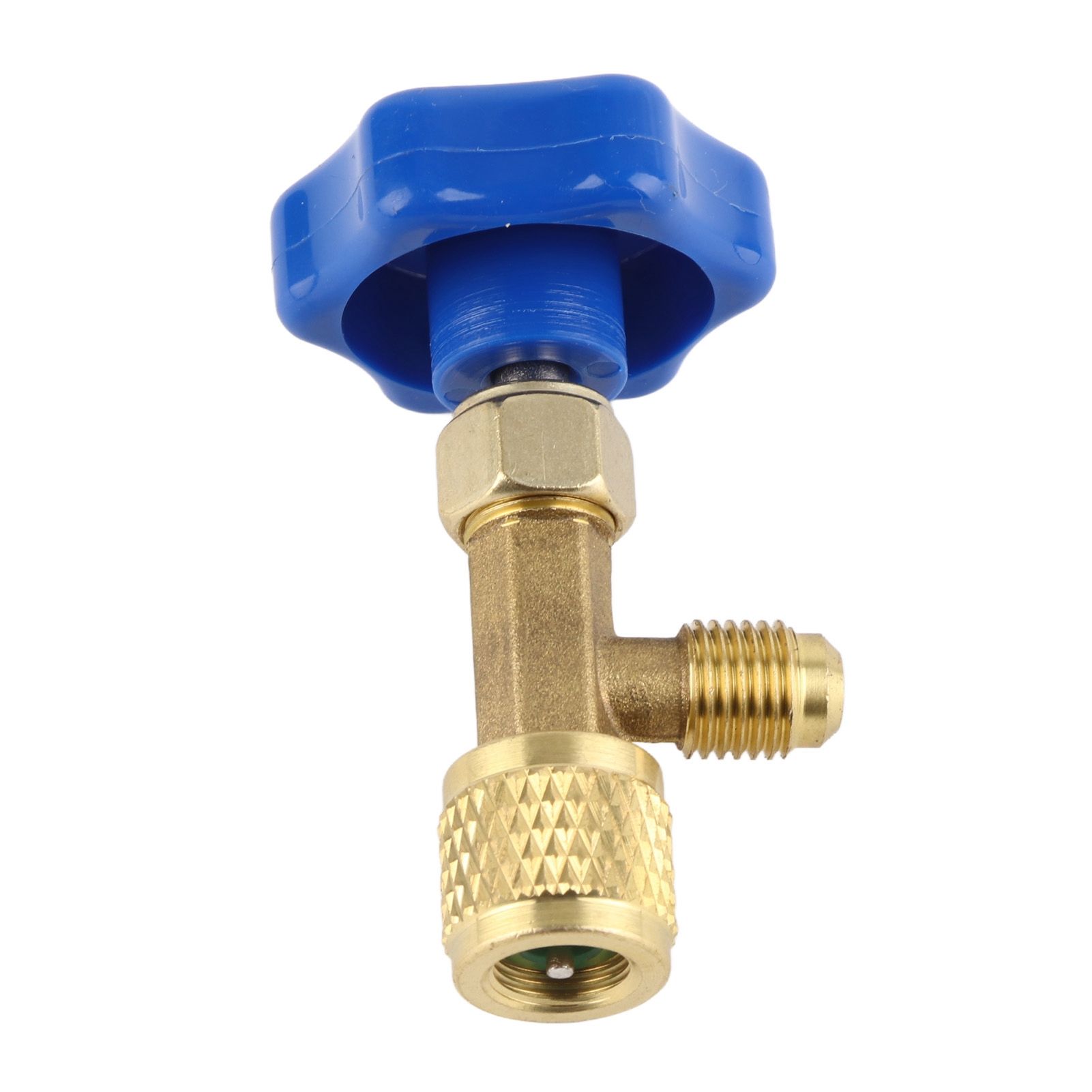 Universal Refrigerant Safety Valve Brass 1cm Diameter Cylinder Valve view 6