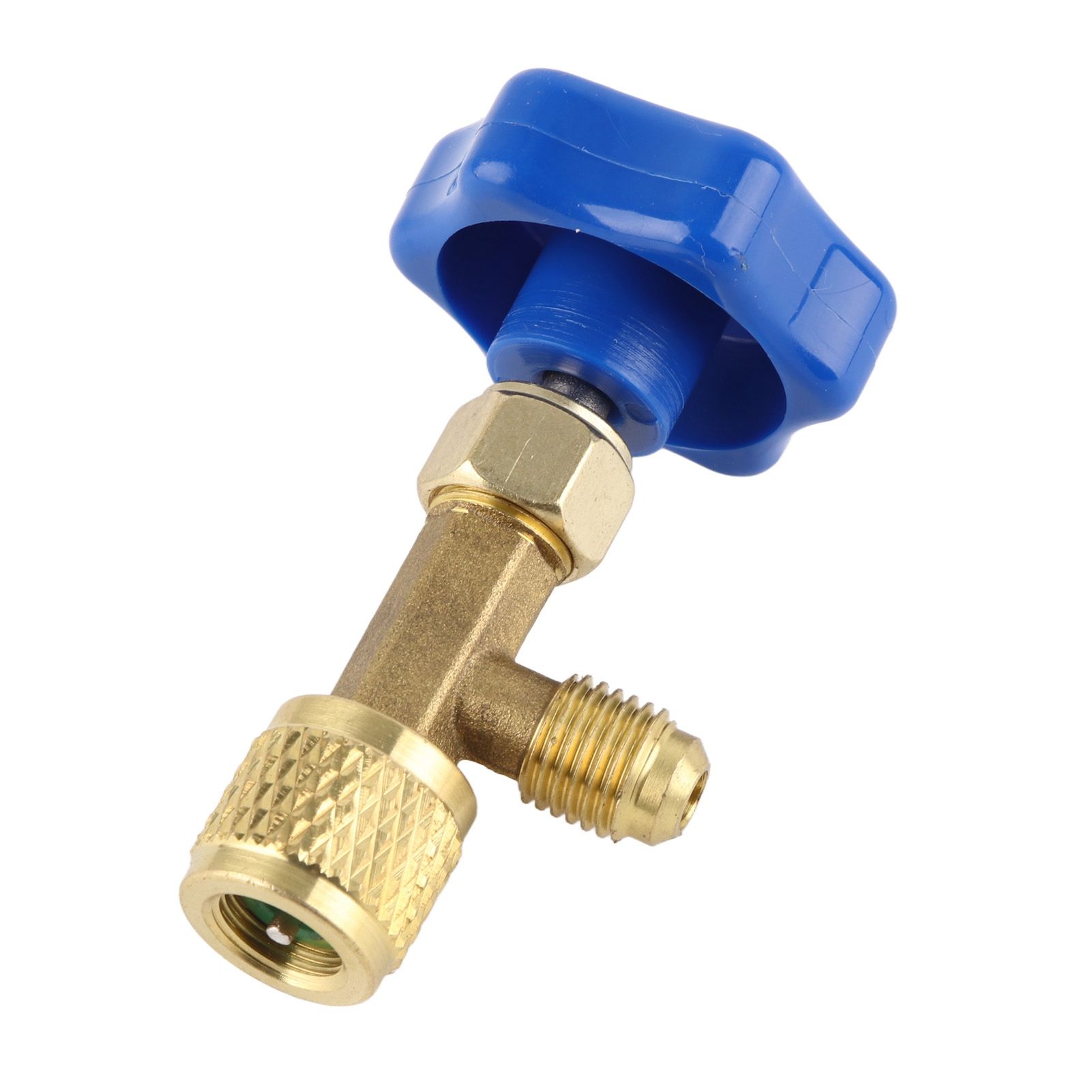 Universal Refrigerant Safety Valve Brass 1cm Diameter Cylinder Valve view 7