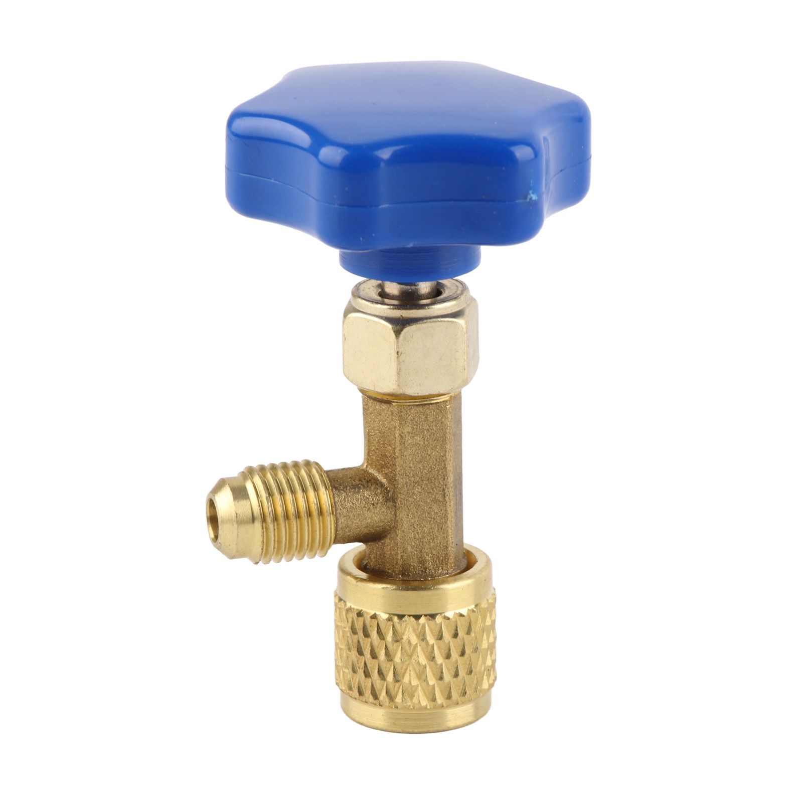 Universal Refrigerant Safety Valve Brass 1cm Diameter Cylinder Valve view 11