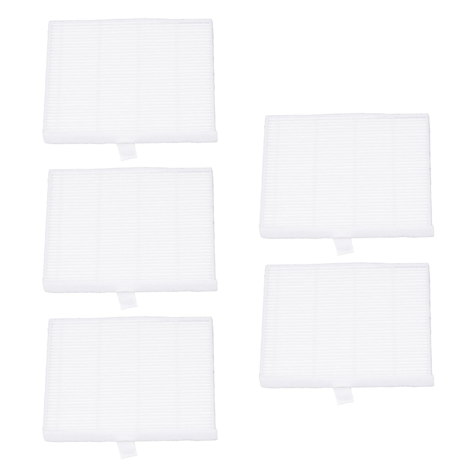 5 PCS Sweeper Replacement Filters for ILIFE A7 V80 V8s Sweeping Robot Filter view 2