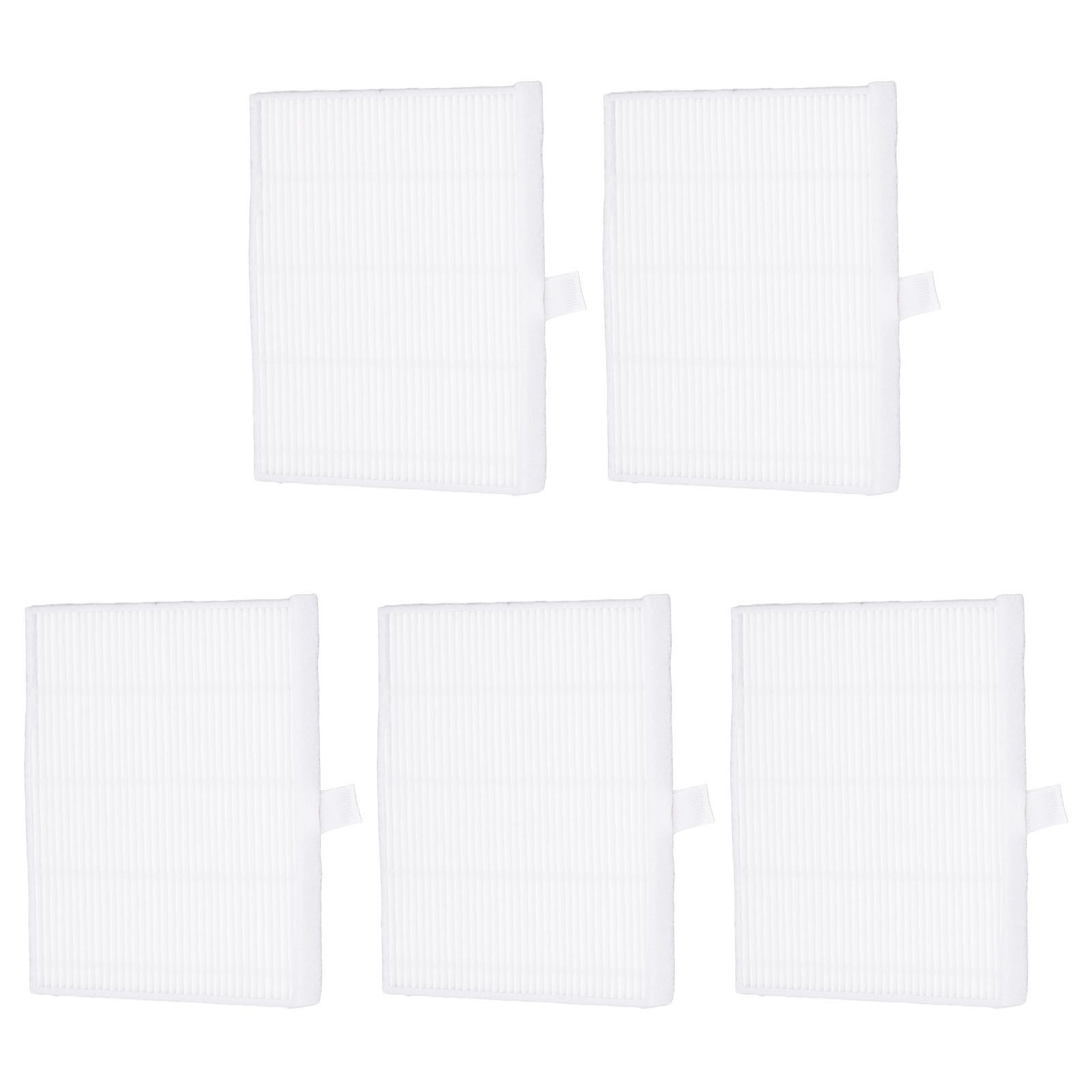 5 PCS Sweeper Replacement Filters for ILIFE A7 V80 V8s Sweeping Robot Filter view 4