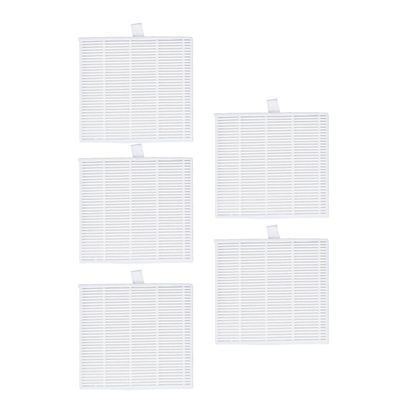 5 PCS Sweeper Replacement Filters for ILIFE A7 V80 V8s Sweeping Robot Filter view 5
