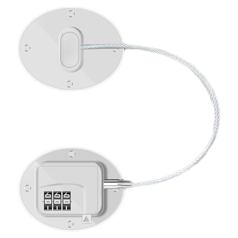 Refrigerator Lock Combination Design Strong Metal ABS Multifunction Freezer view 4