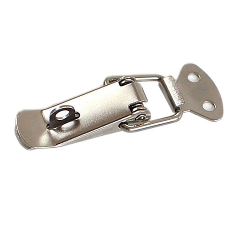 3 PCS L106 Duck Mouth Buckle Toolbox Iron Lock Buckle Heavy Duty Flat Mouth view 3
