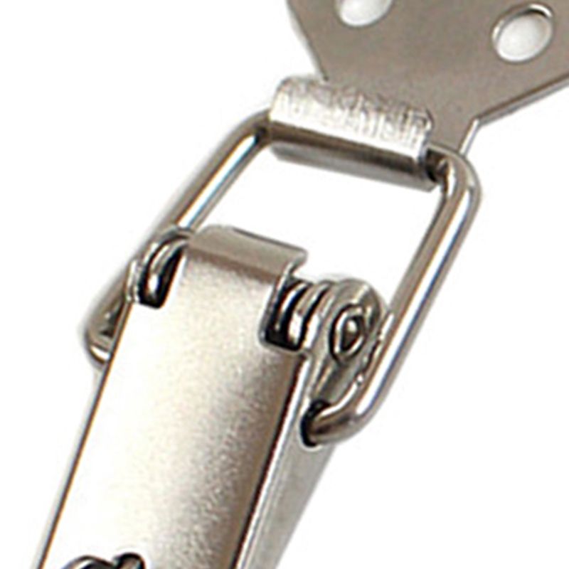 3 PCS L106 Duck Mouth Buckle Toolbox Iron Lock Buckle Heavy Duty Flat Mouth view 9