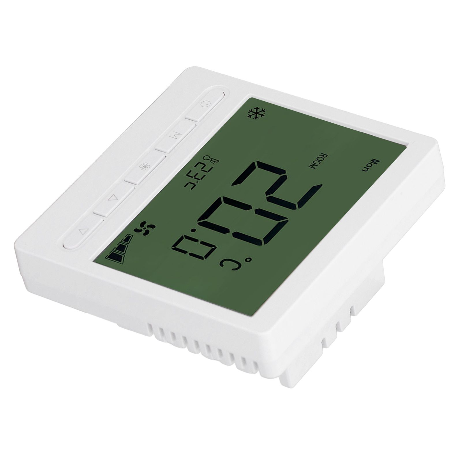 Smart Fan Coil Thermostat ABS LCD Screen Anti Interference Intelligent view 7