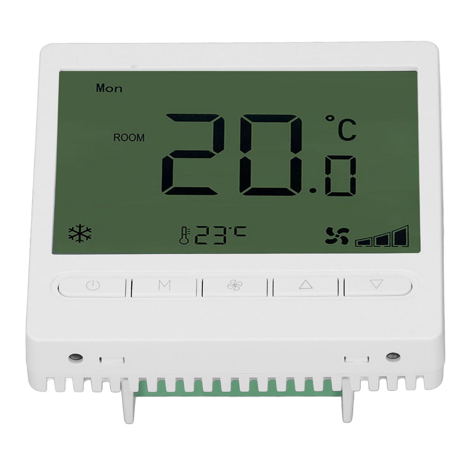 Smart Fan Coil Thermostat ABS LCD Screen Anti Interference Intelligent view 10