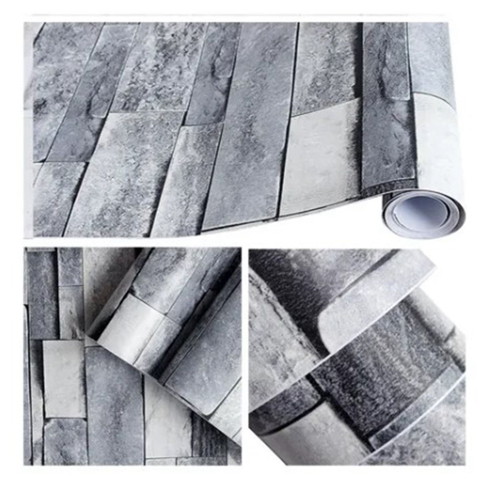 Self Adhesive Wallpaper 3D Simulation Brick Designed Thickened Paper Wall view 10