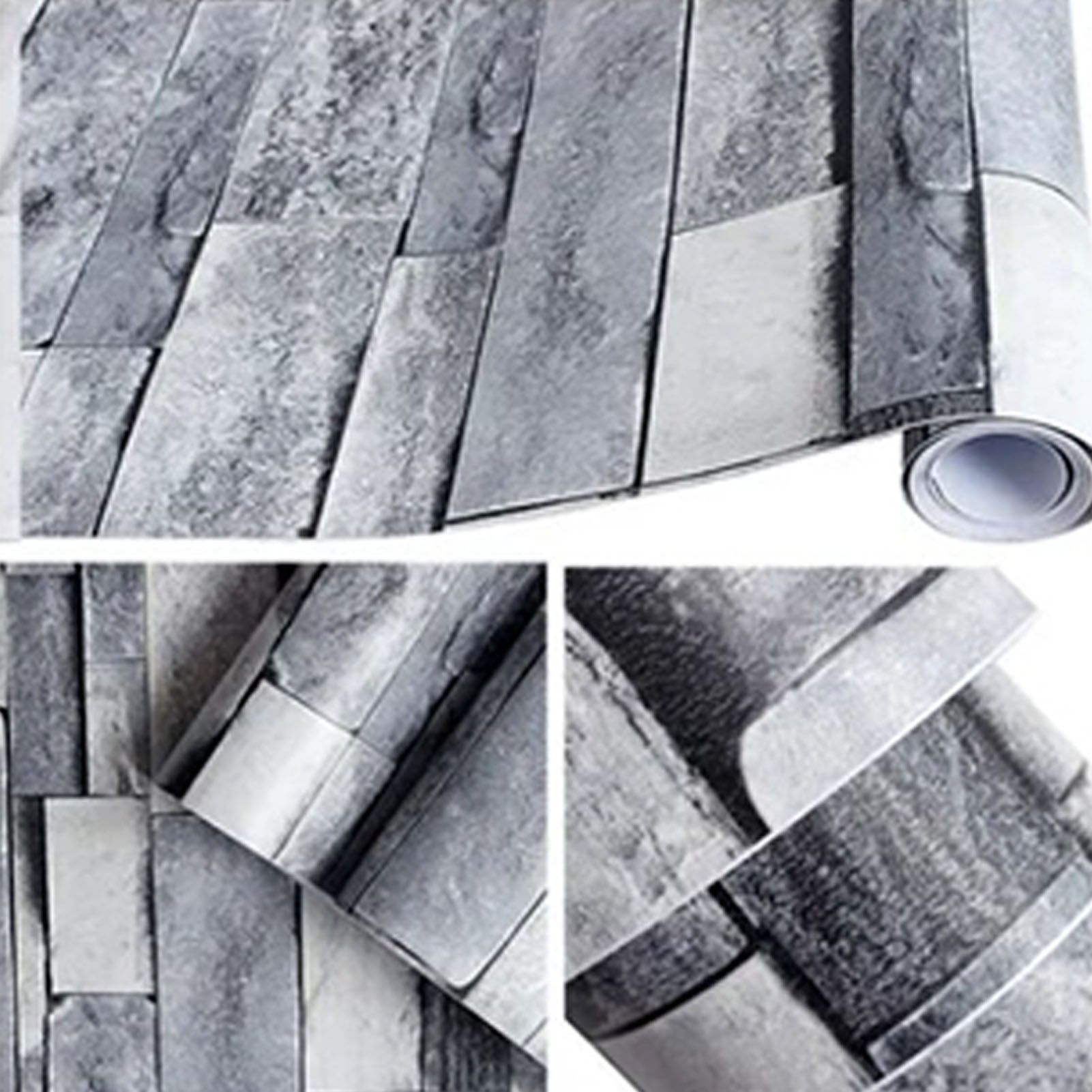 6m/19.69ft Wallpaper Vintage Brick Self Adhesive Peel and Stick 3D Wall view 9