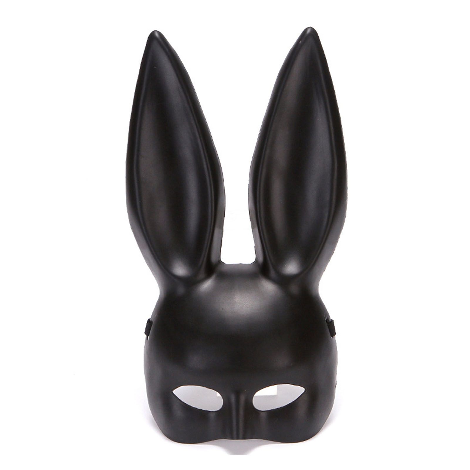 Rabbit Ears Mask Half Face Environmental Protection PVC Masquerade Mask for