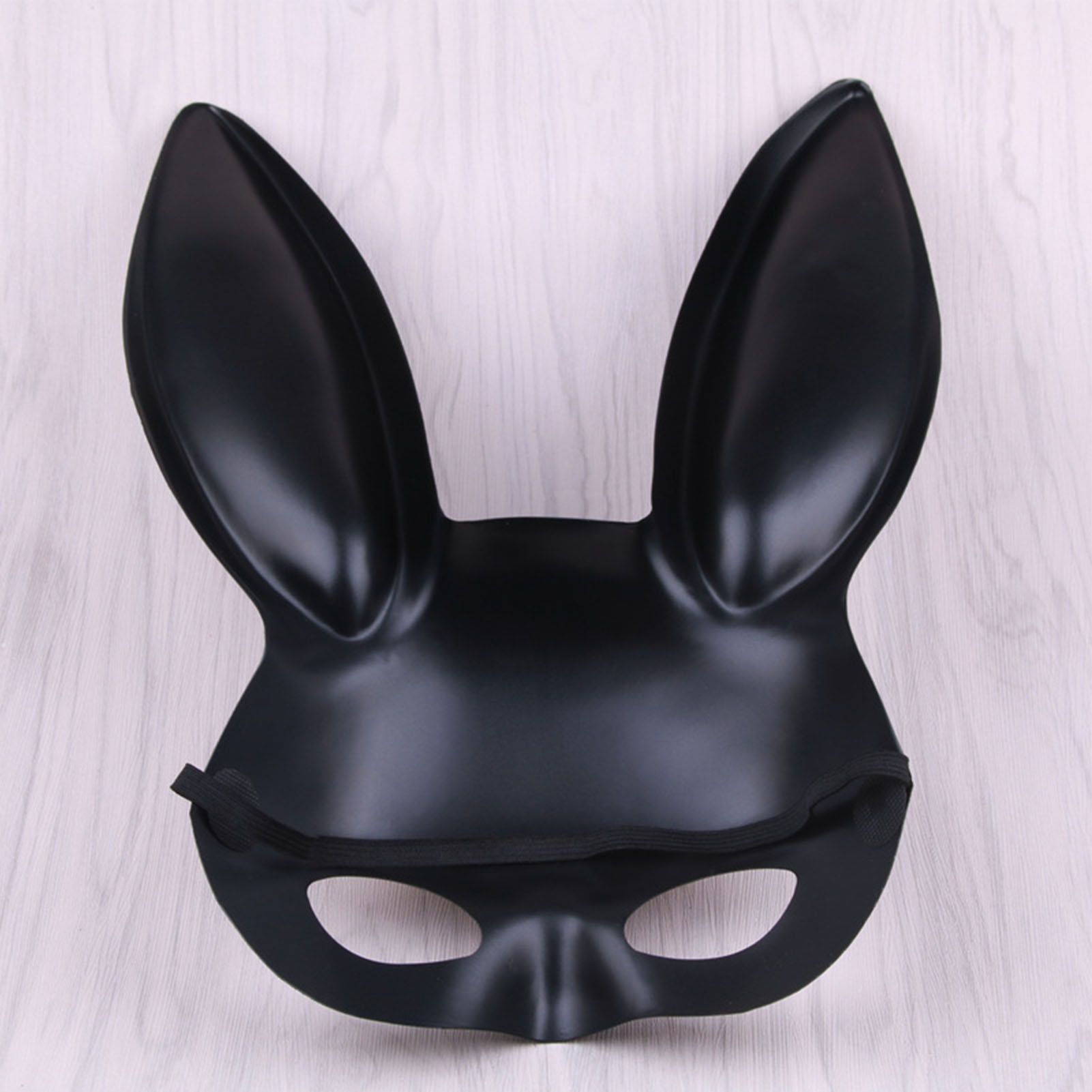 Rabbit Ears Mask Half Face Environmental Protection PVC Masquerade Mask for view 11