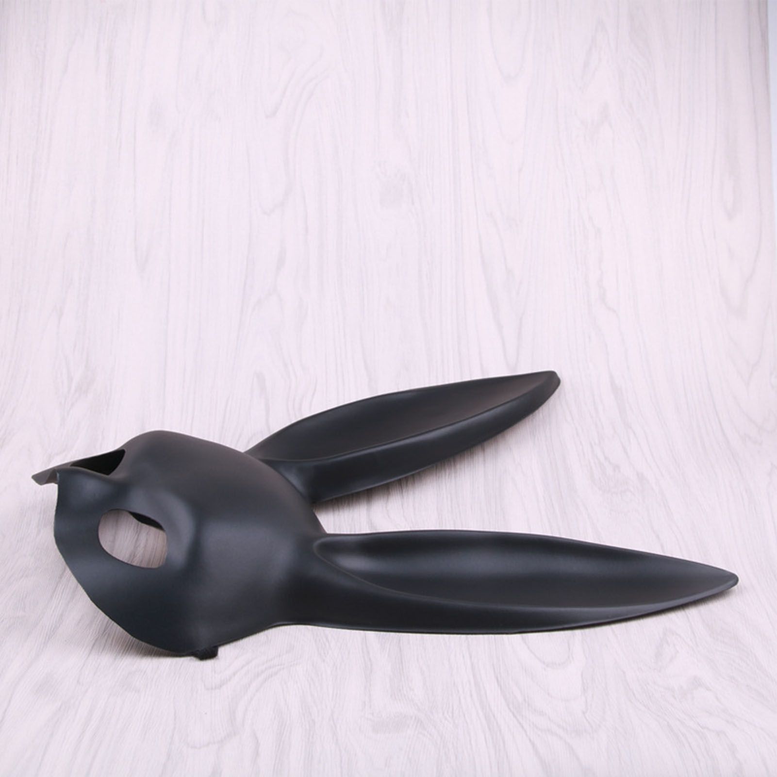 Rabbit Ears Mask Half Face Environmental Protection PVC Masquerade Mask for view 12