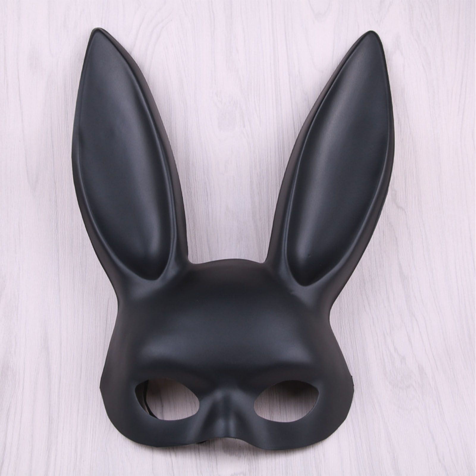 Rabbit Ears Mask Half Face Environmental Protection PVC Masquerade Mask for view 13