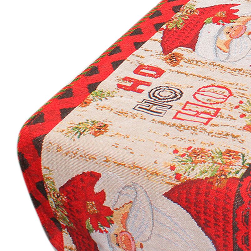 Christmas Table Runner Flag Printing Wear Dirt Resistant Xmas Christmas Table view 3