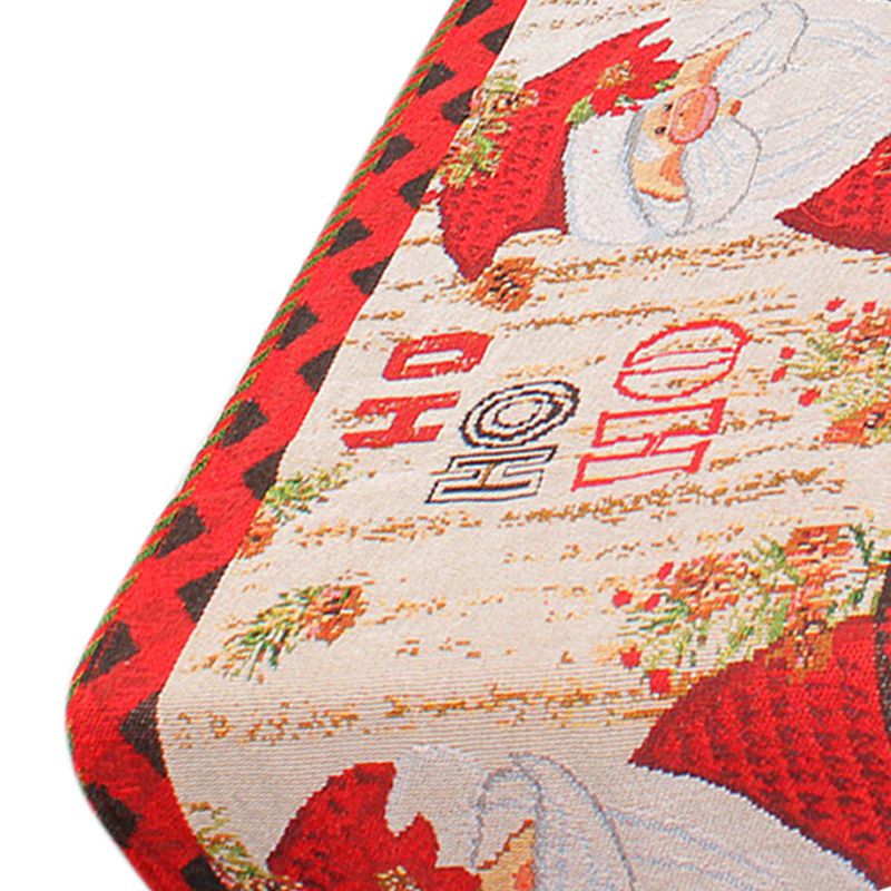 Christmas Table Runner Flag Printing Wear Dirt Resistant Xmas Christmas Table view 6