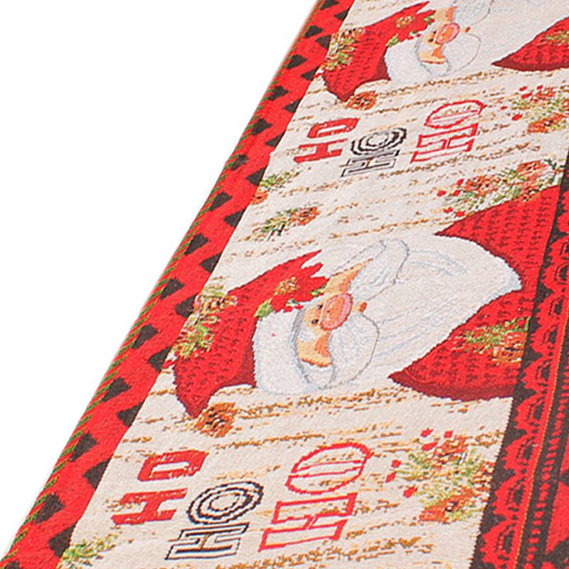 Christmas Table Runner Flag Printing Wear Dirt Resistant Xmas Christmas Table view 7