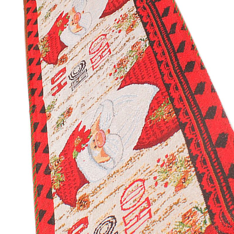 Christmas Table Runner Flag Printing Wear Dirt Resistant Xmas Christmas Table view 9