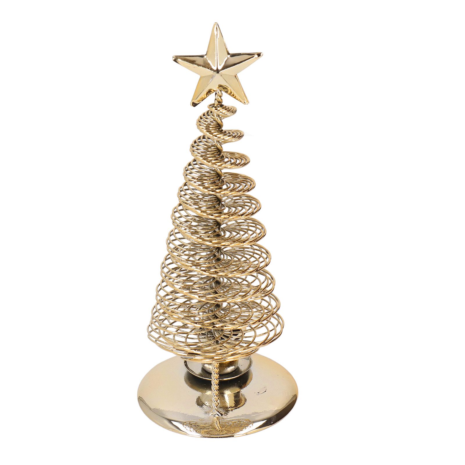 Metal Pine Tree Christmas Tree Tealight Candle Holder Candlestick Ornaments view 3