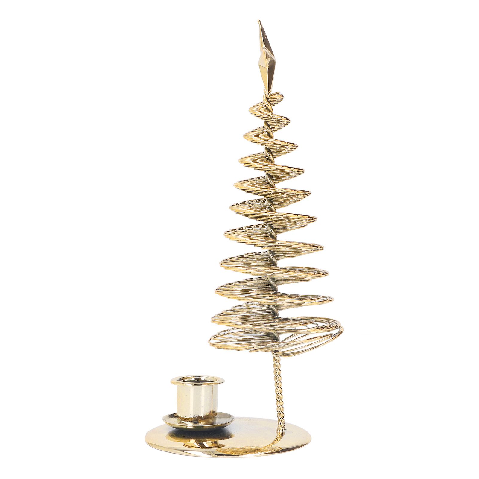 Metal Pine Tree Christmas Tree Tealight Candle Holder Candlestick Ornaments view 7