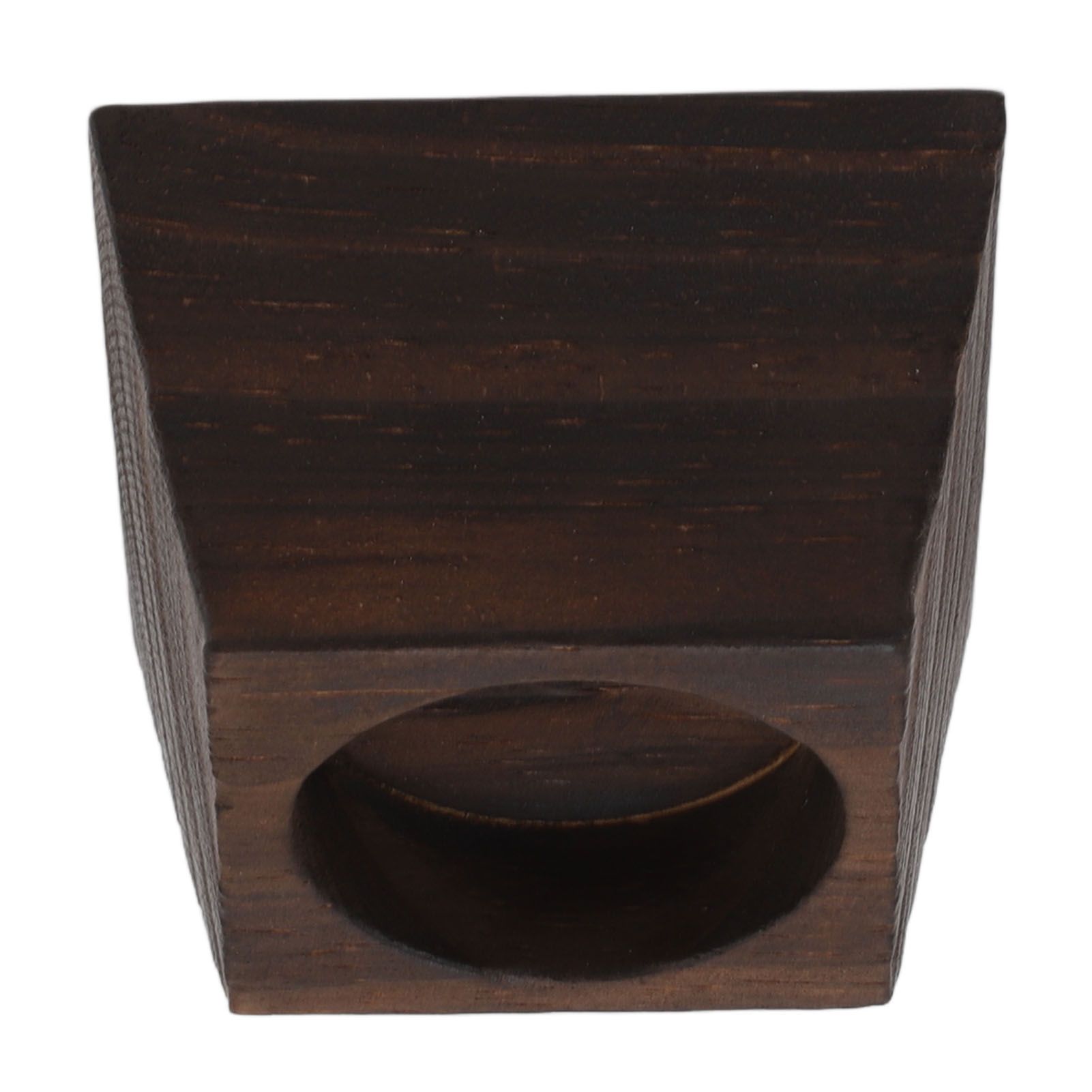Candle Holder Trapezoid Wood Retro Table Decoration Ornament for Christmas Day view 10