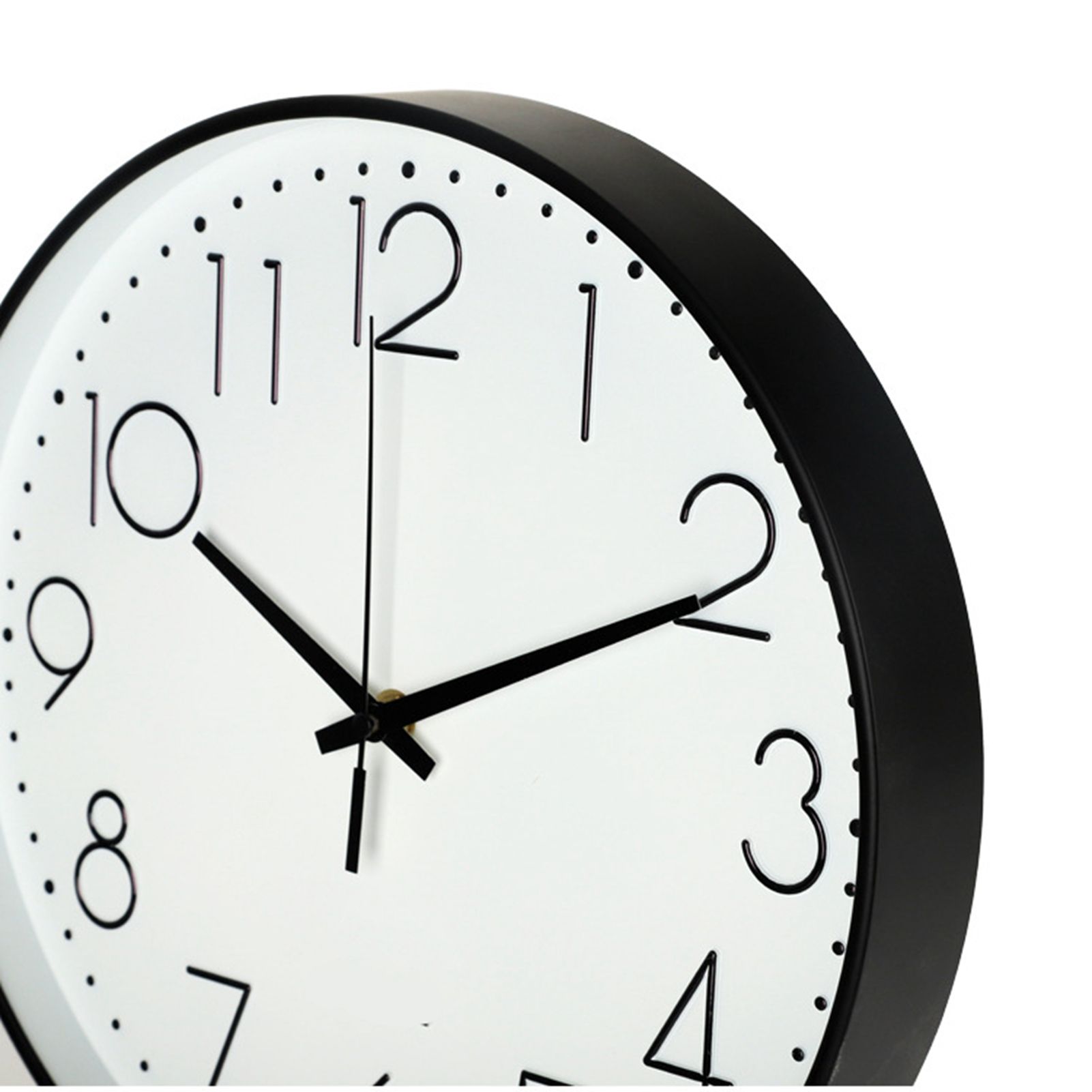 8 Inch Silent Wall Clock Non Ticking Decorative Easy to Read Round Wall Clock view 8