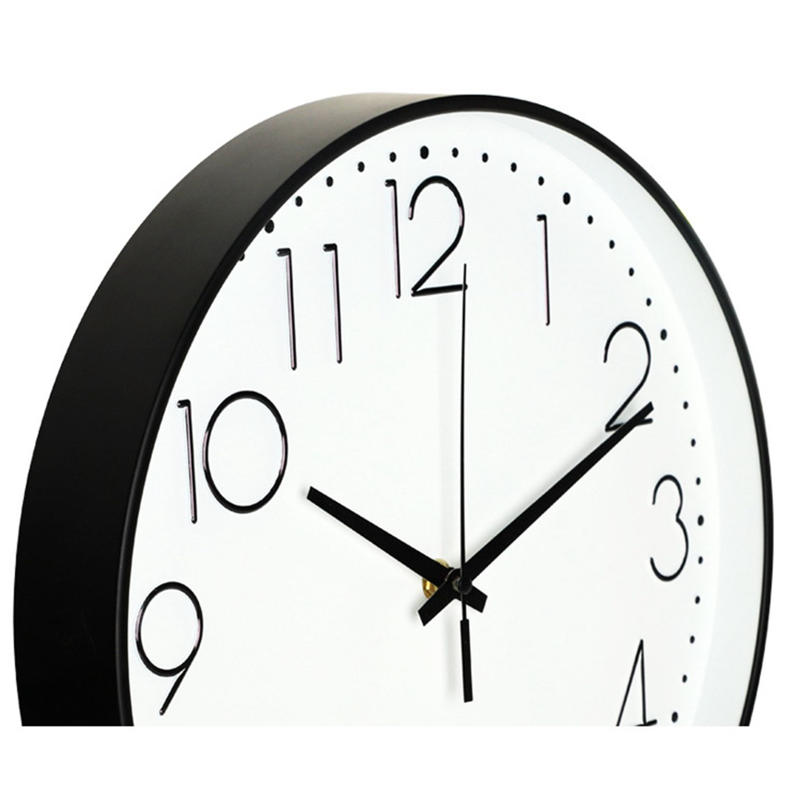 8 Inch Silent Wall Clock Non Ticking Decorative Easy to Read Round Wall Clock view 9