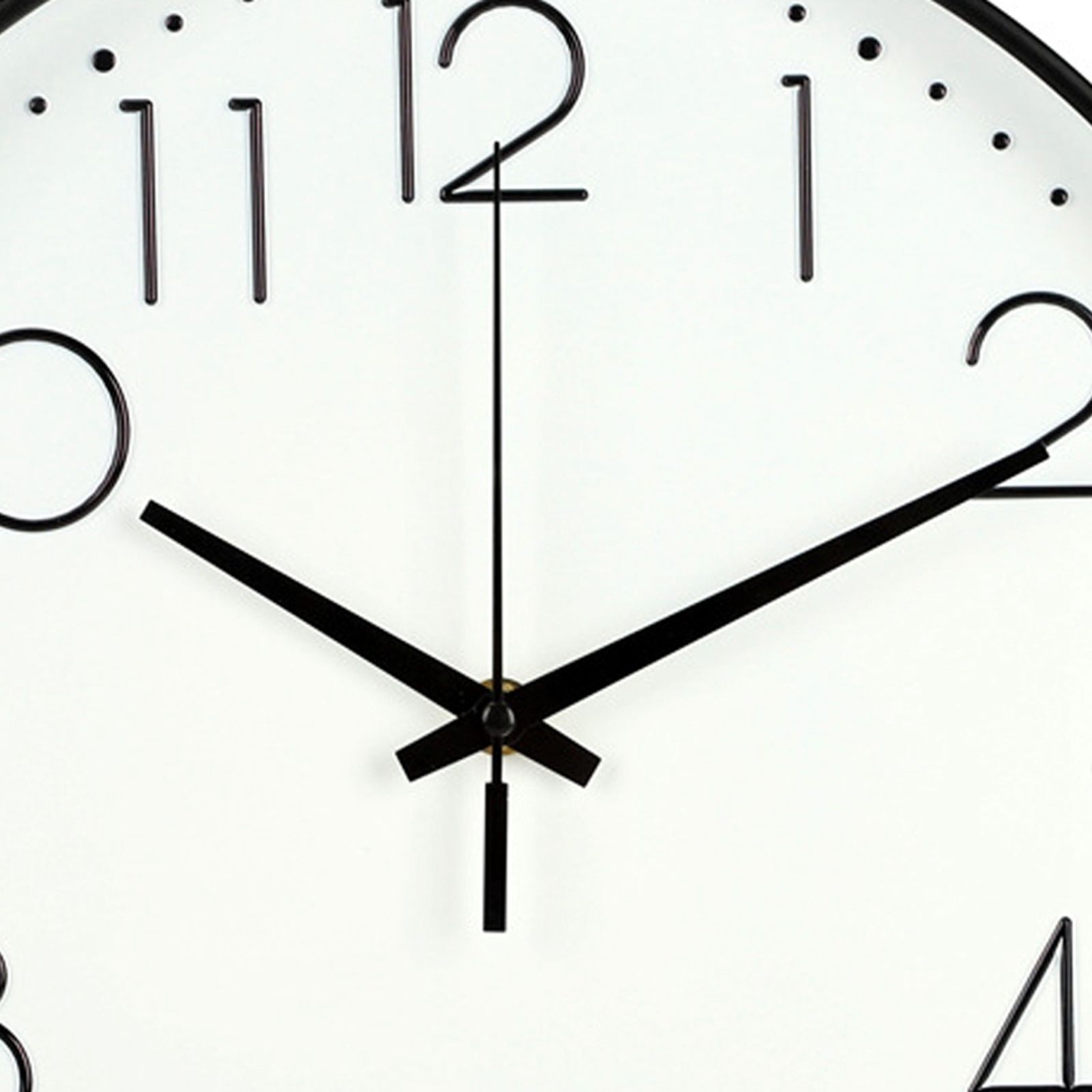 8 Inch Silent Wall Clock Non Ticking Decorative Easy to Read Round Wall Clock view 13