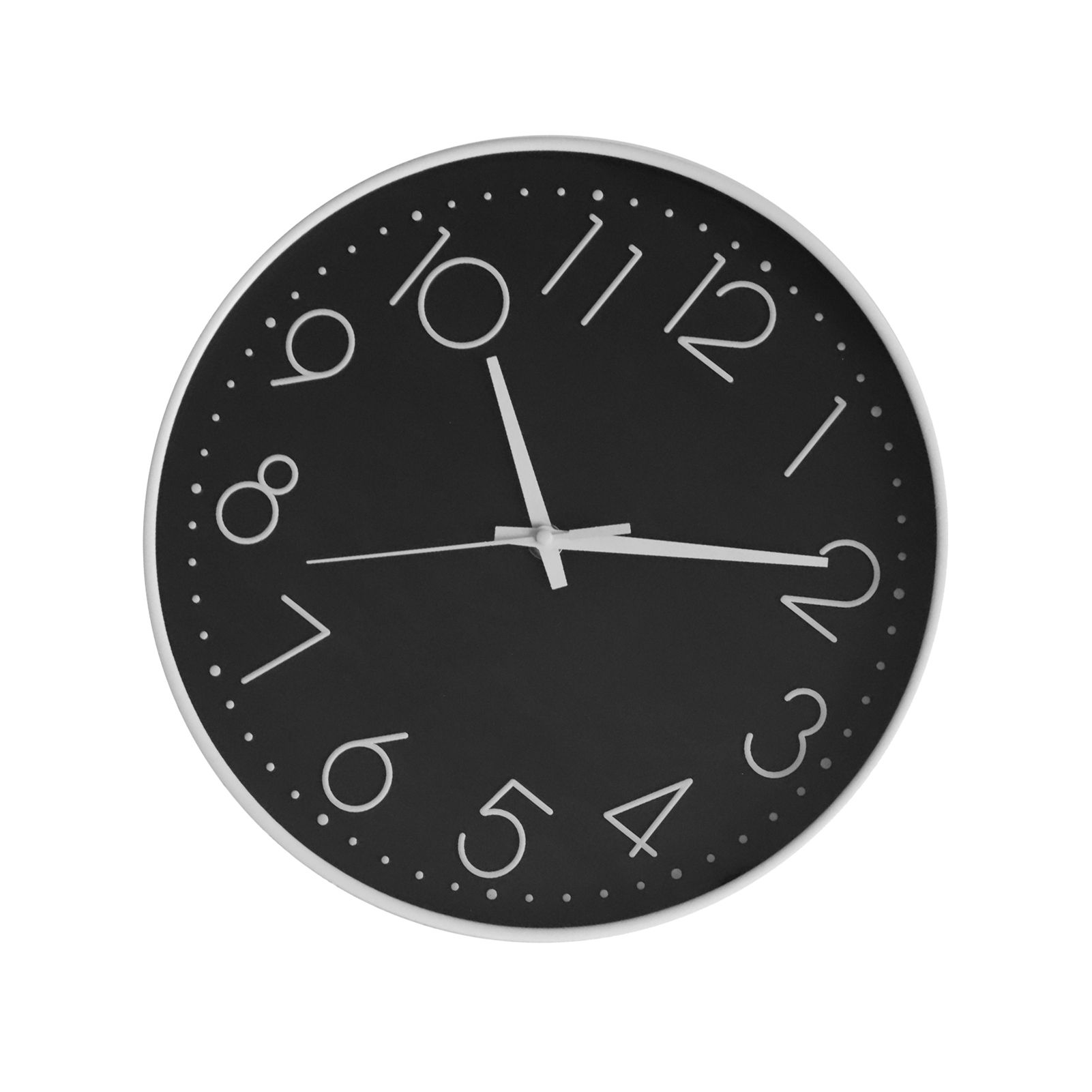 8 Inch Silent Wall Clock Non Ticking Decorative Easy to Read Round Wall Clock view 2