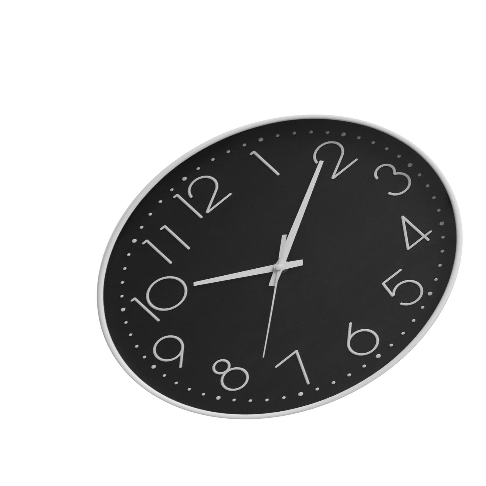 8 Inch Silent Wall Clock Non Ticking Decorative Easy to Read Round Wall Clock view 4