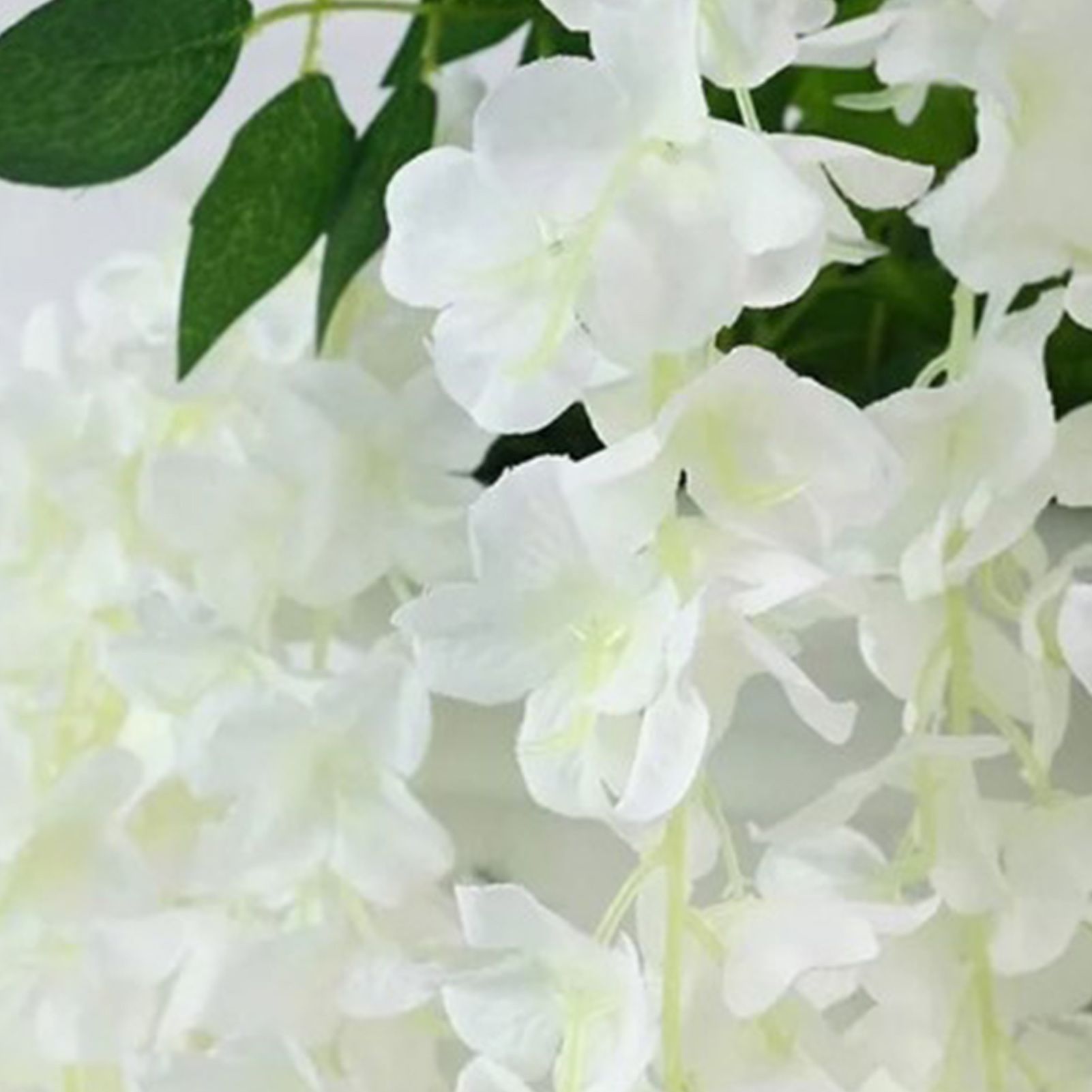 12 Pcs Artificial Wisteria Pure White Exquisite Simulated Wisteria Decoration view 7