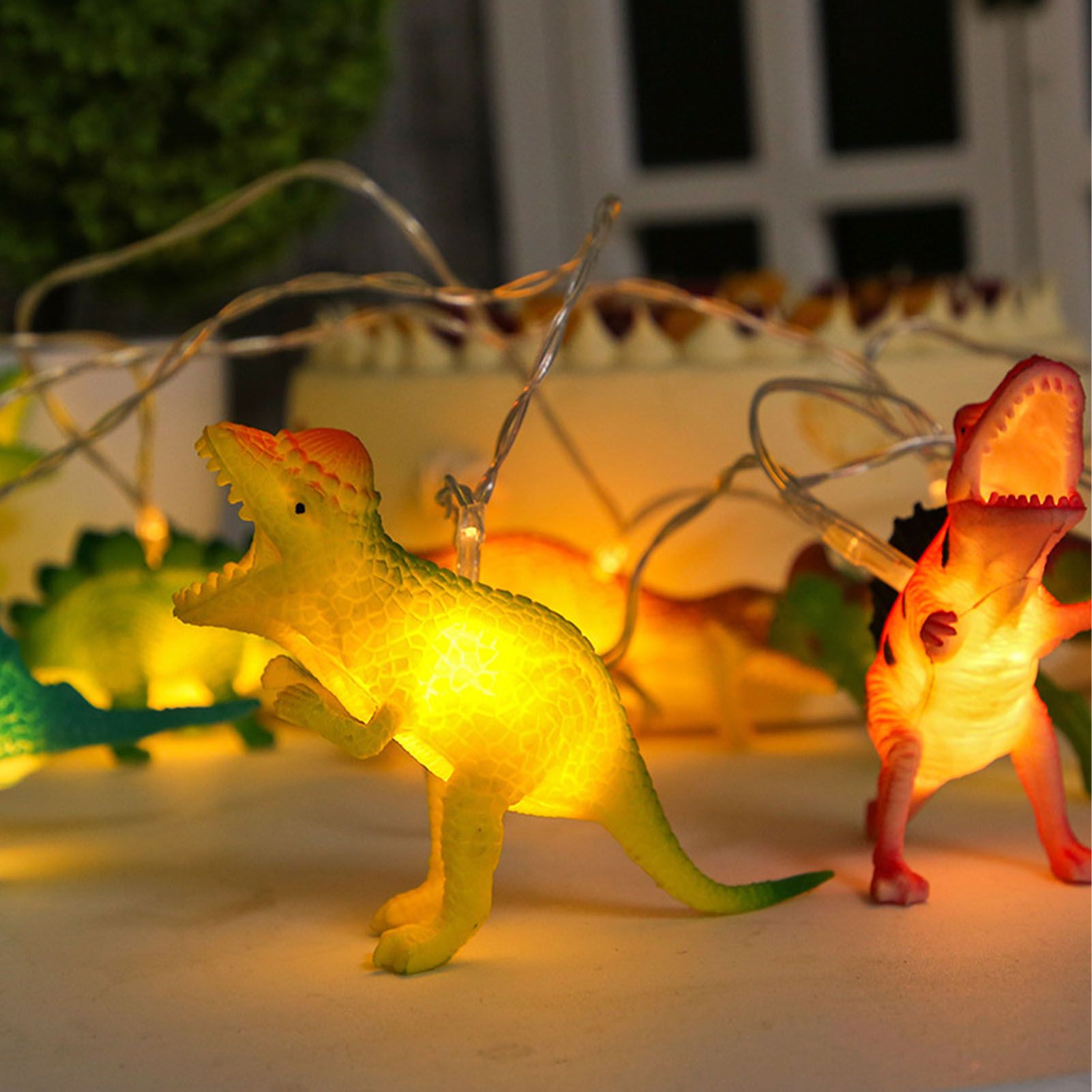Dinosaur String Lamp 2m 10LED String Lights Animal Fashionable Decorative view 5
