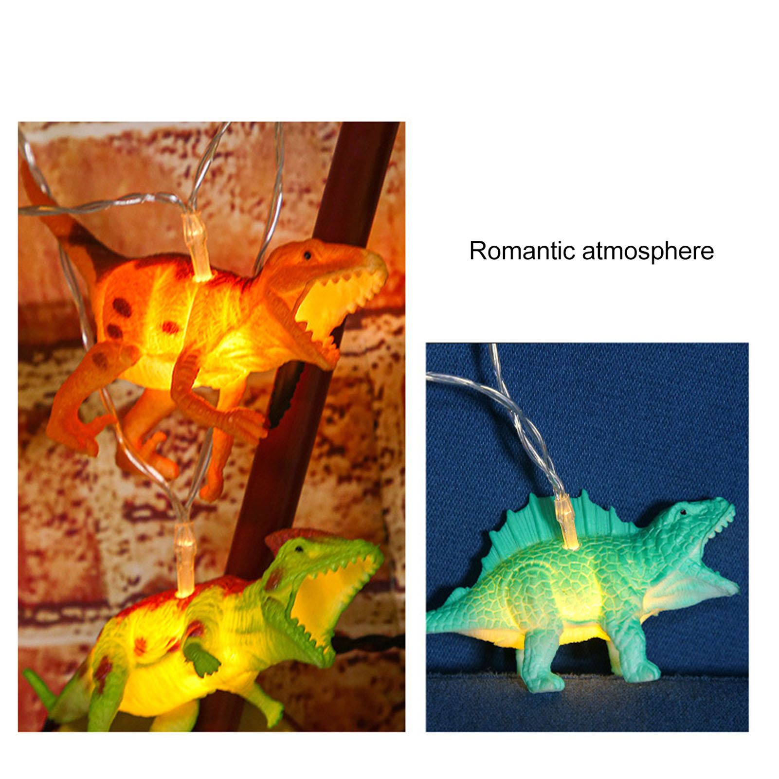 Dinosaur String Lamp 2m 10LED String Lights Animal Fashionable Decorative view 11