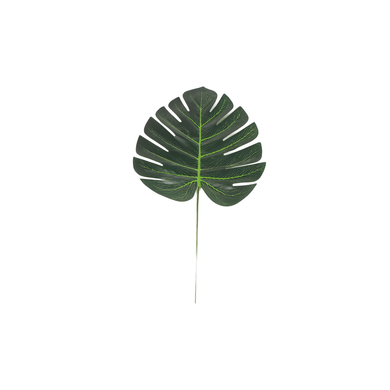 70pcs Simulated Palm Leaves Decorative Practical 10 Kinds Fake Faux Jungle view 8