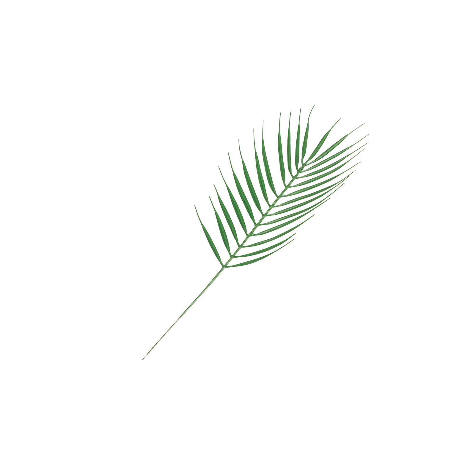 70pcs Simulated Palm Leaves Decorative Practical 10 Kinds Fake Faux Jungle view 15