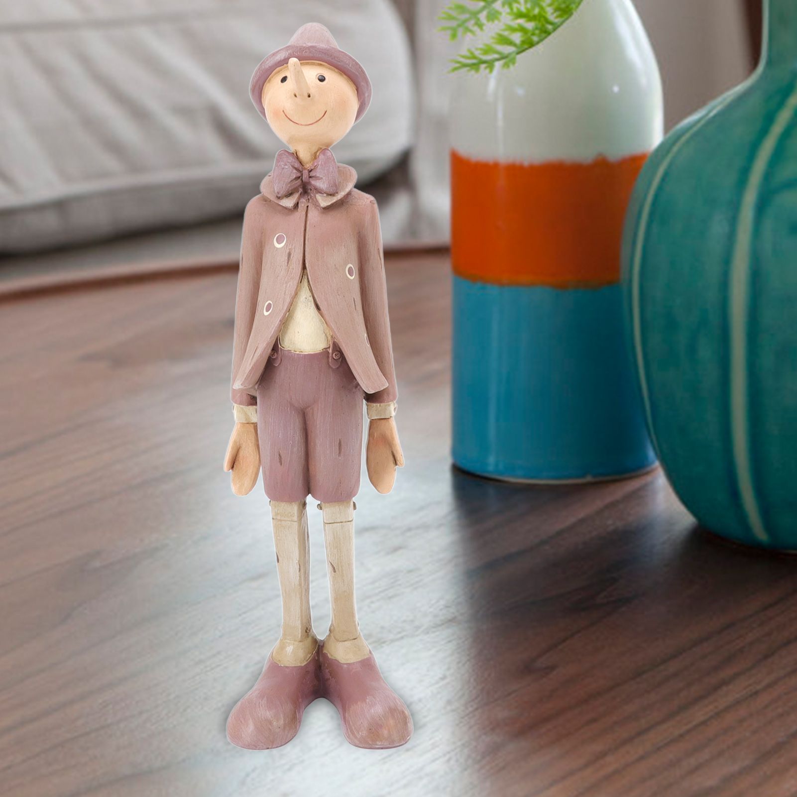 Resin Puppet Ornament Stable Placing Round Slippy Exquisite Desktop Puppet view 12