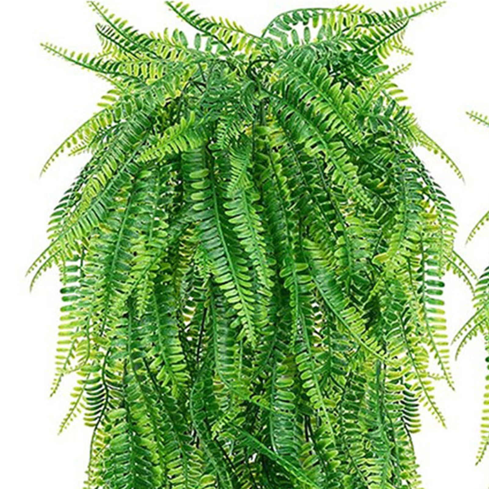 2Pcs Green Leaves Decor Natural Shape Color Lifelike Artificial Green Leaves view 7