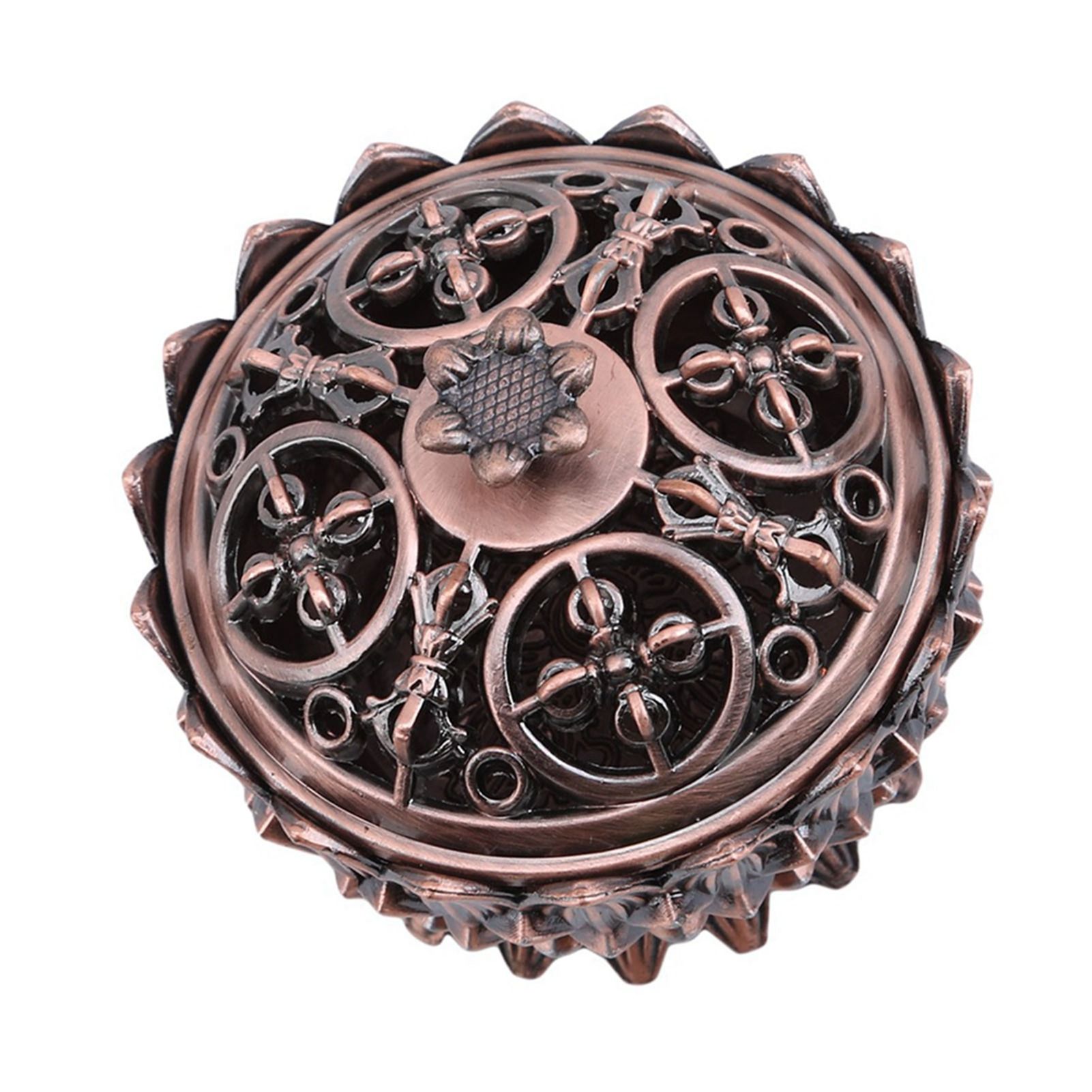 Lotus Incense Burner Zinc Alloy Cone Incense Holder Burner Small Incense view 3
