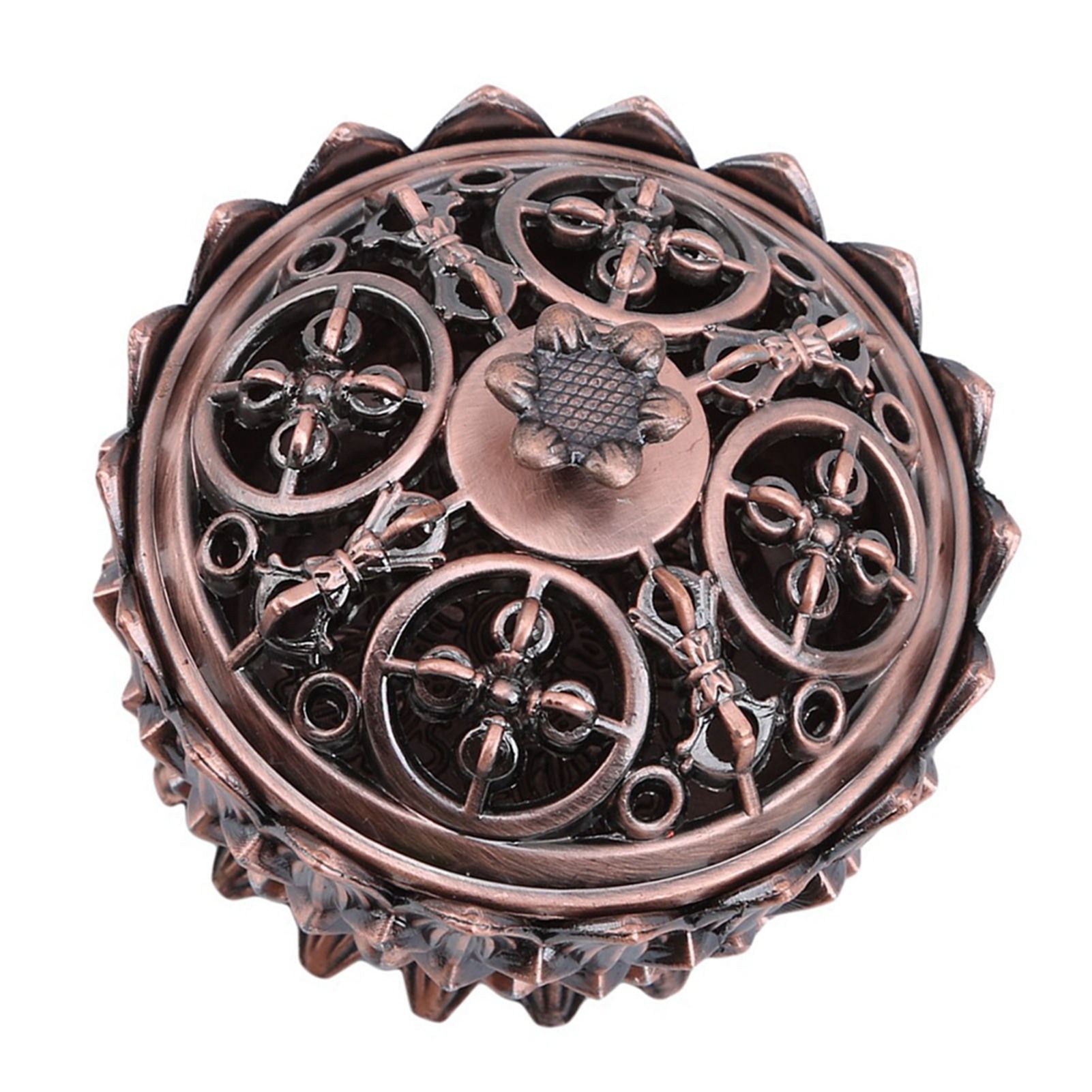 Lotus Incense Burner Zinc Alloy Cone Incense Holder Burner Small Incense view 4
