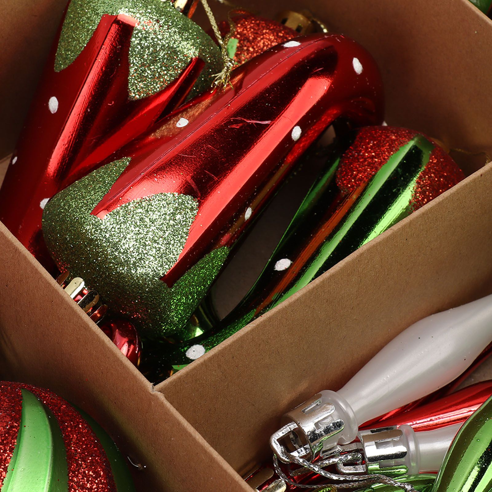 Christmas Tree Ornaments Assorted Set Lightweight Electroplated Christmas Tree view 14