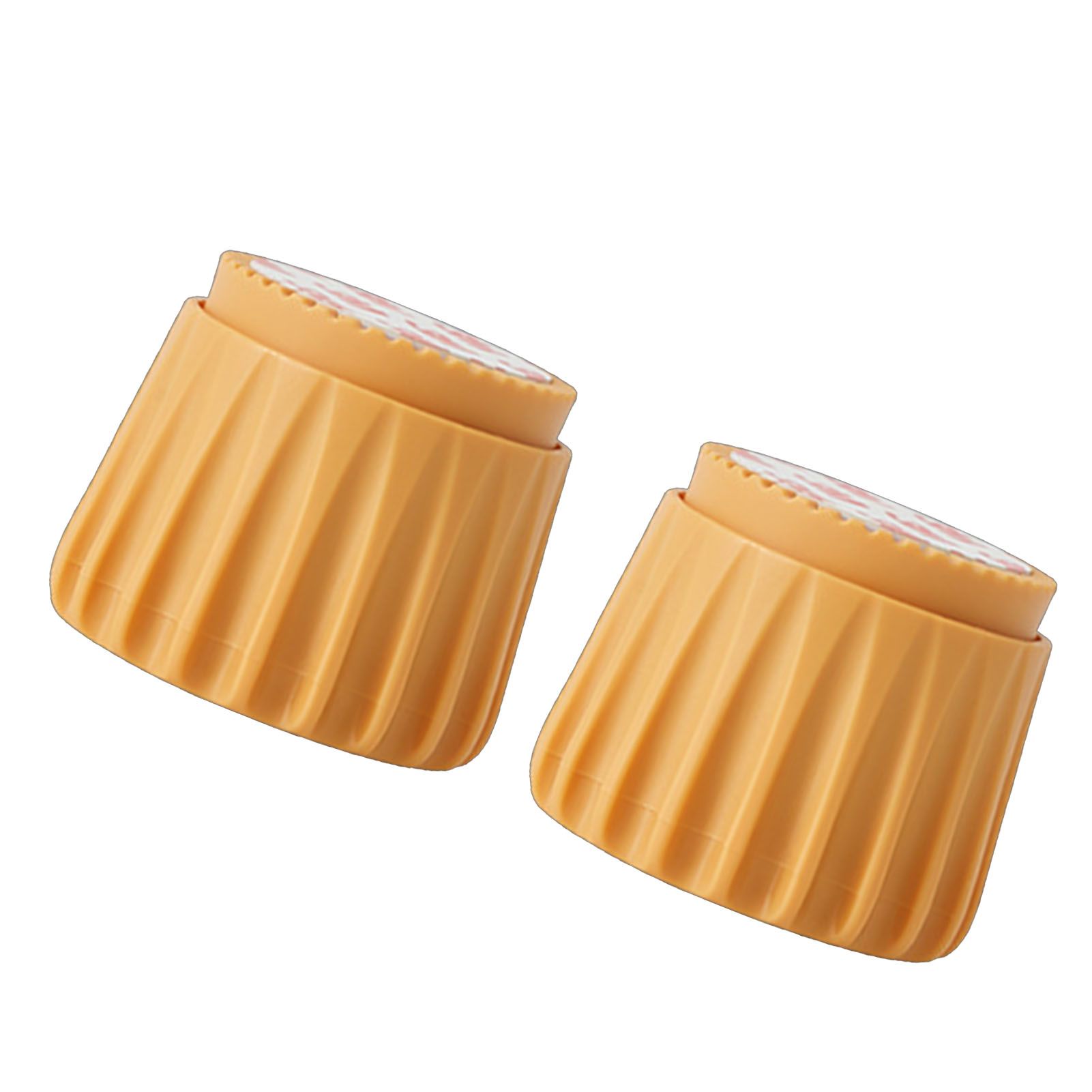 2Pcs Wall Bed Stopper Anti Collision ABS Punch Free Rotatable Mute Bed Anti view 2