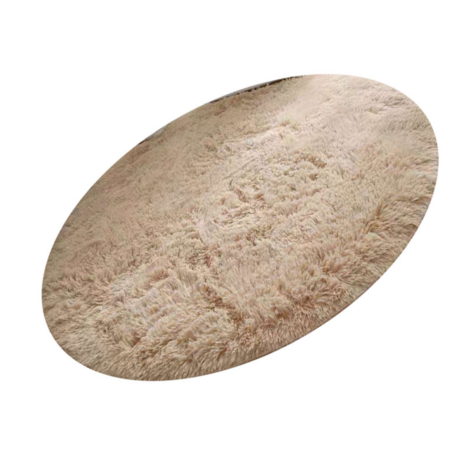 Floor Carpet Polyester Fiber Round Nordic Style Long Plush Soft Shaggy Rug for view 3