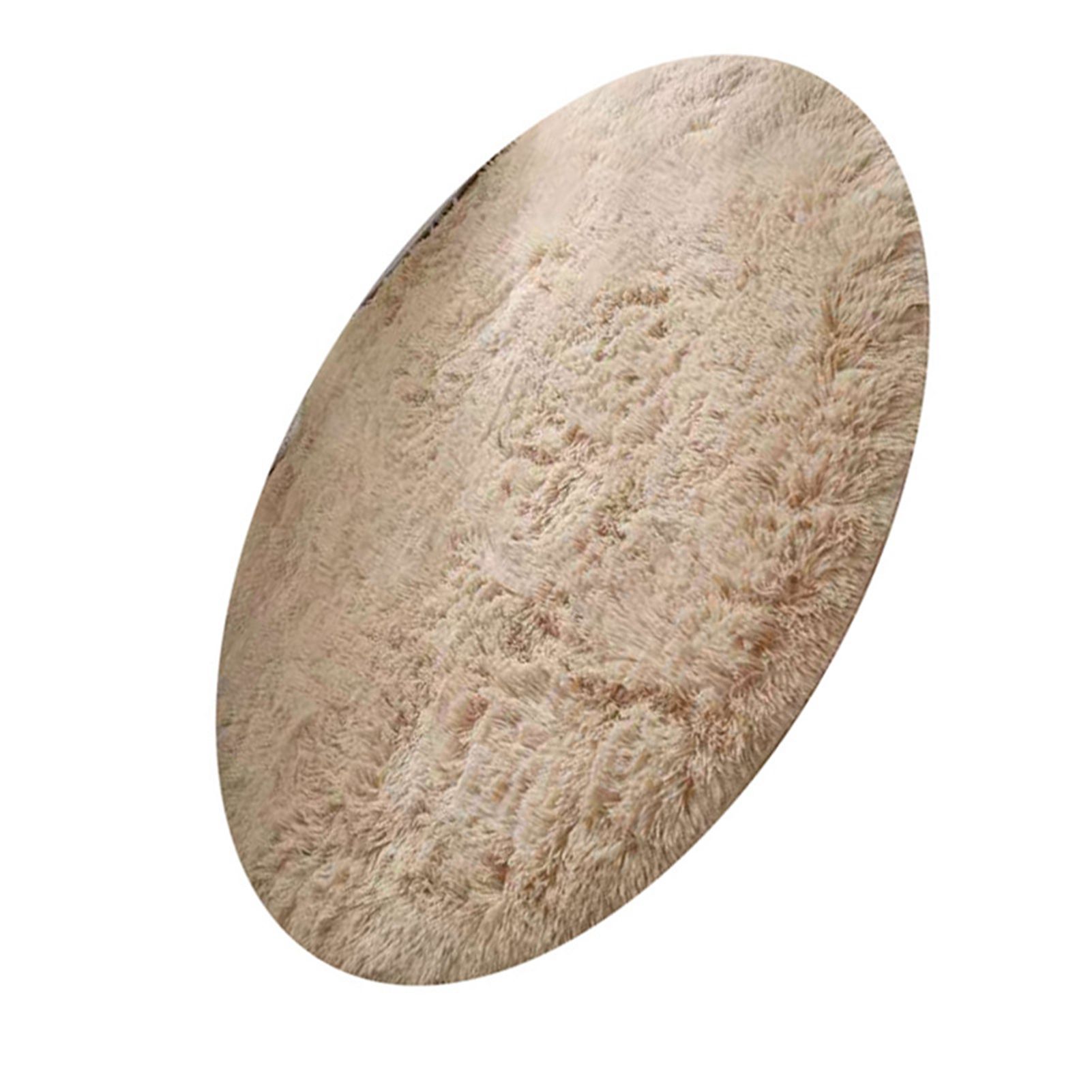 Floor Carpet Polyester Fiber Round Nordic Style Long Plush Soft Shaggy Rug for view 4