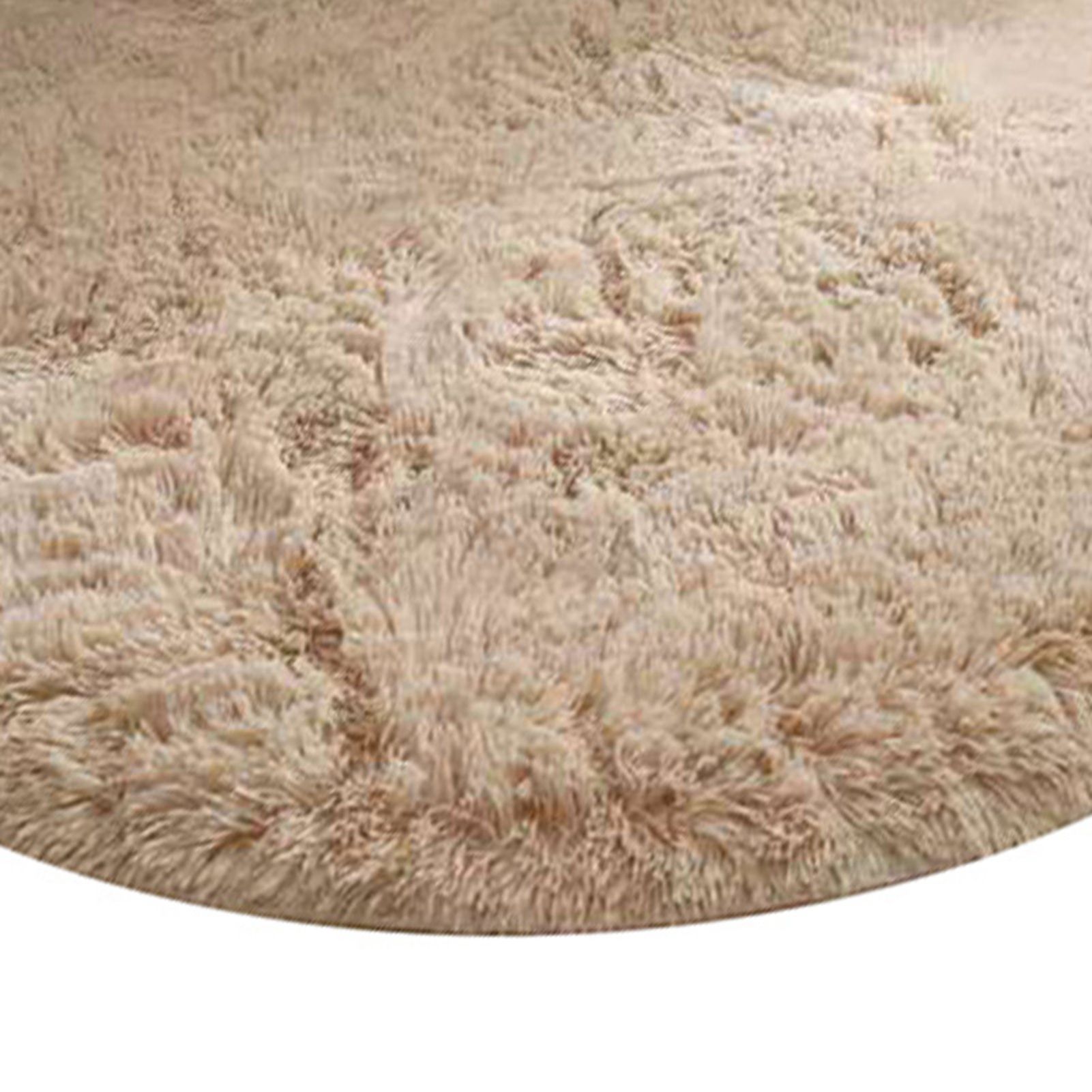 Floor Carpet Polyester Fiber Round Nordic Style Long Plush Soft Shaggy Rug for view 5