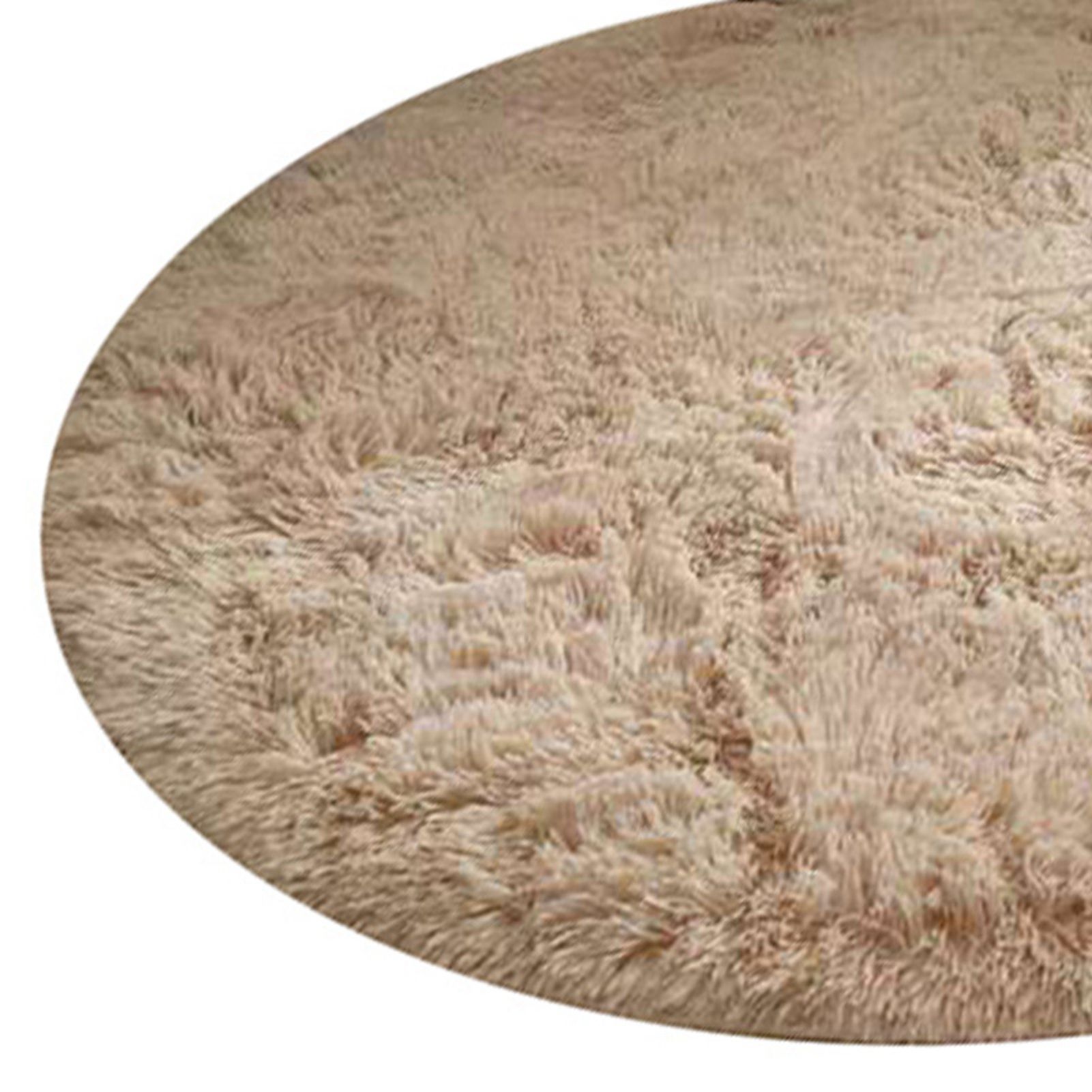 Floor Carpet Polyester Fiber Round Nordic Style Long Plush Soft Shaggy Rug for view 7