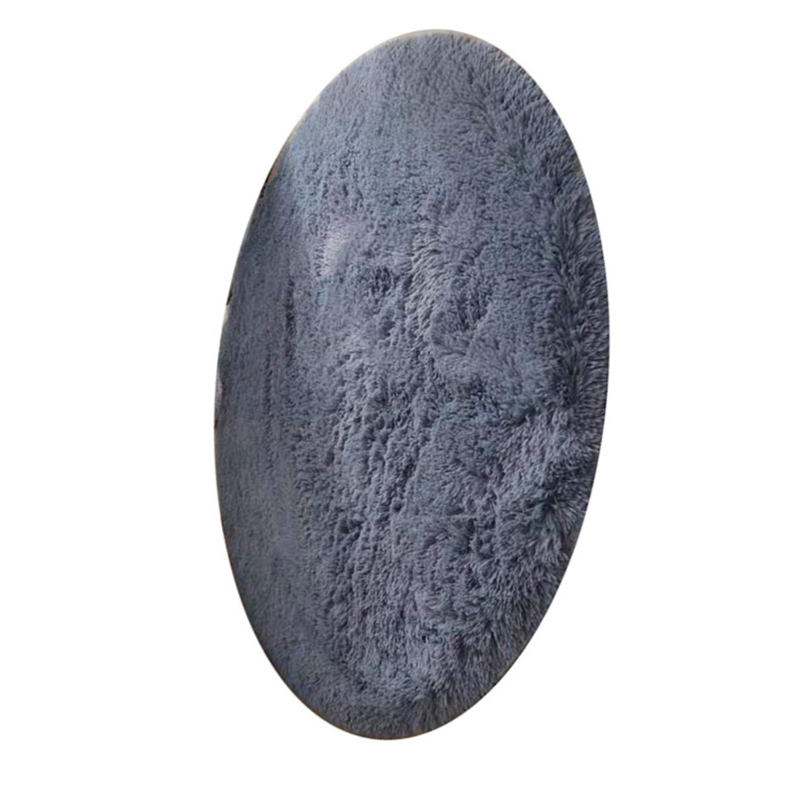 Floor Carpet Polyester Fiber Round Nordic Style Long Plush Soft Shaggy Rug for view 4