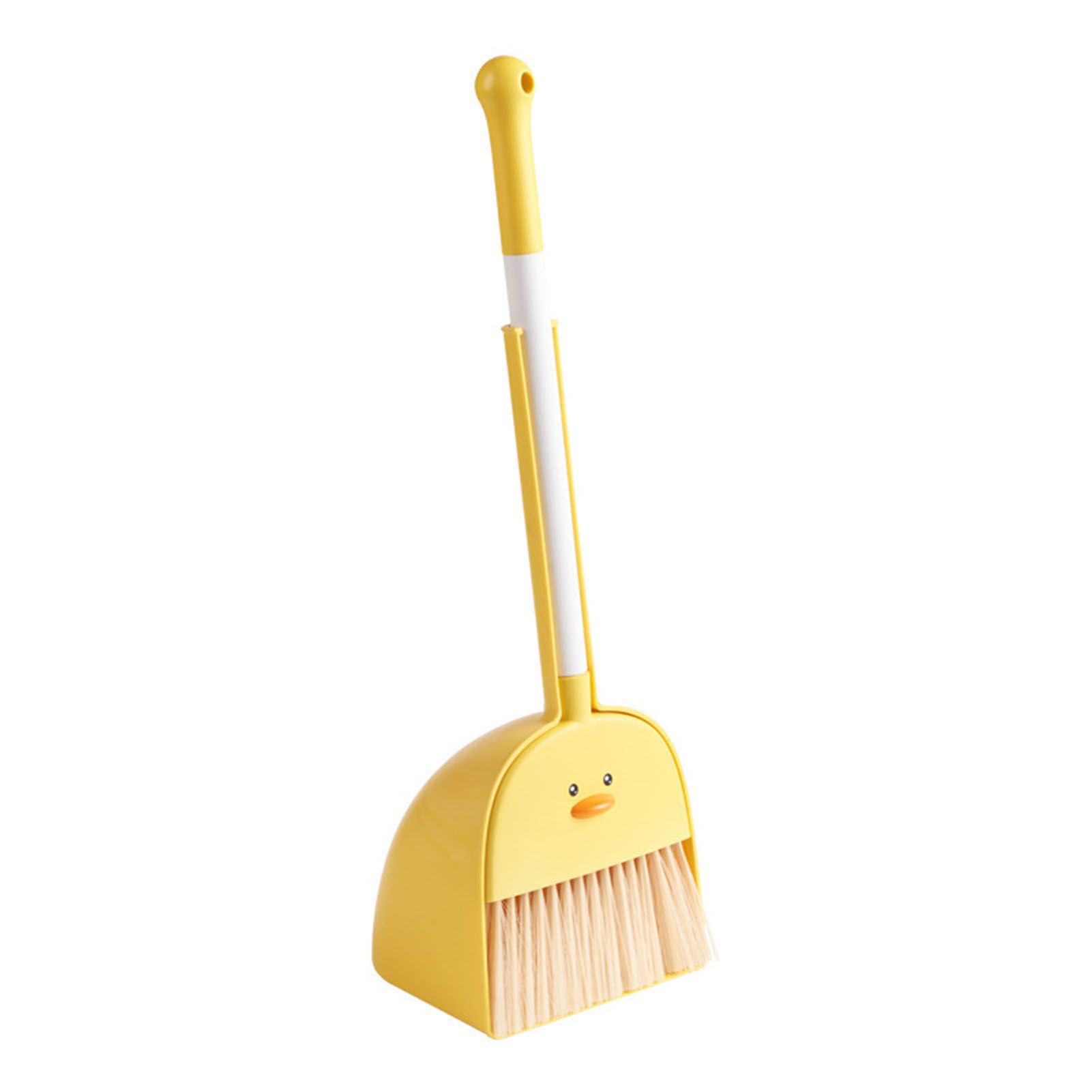 Kids Mini Broom Dustpan Set Children Cartoon Broom Cleaning Tool Home Baby view 2